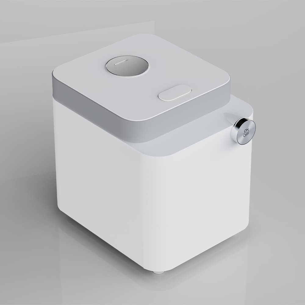 All-white Ullopet studio view
